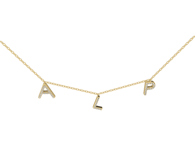 Halskette Letters
