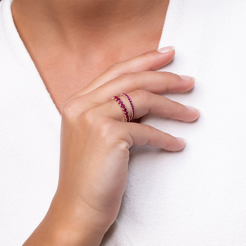 Velvet Memory Ring