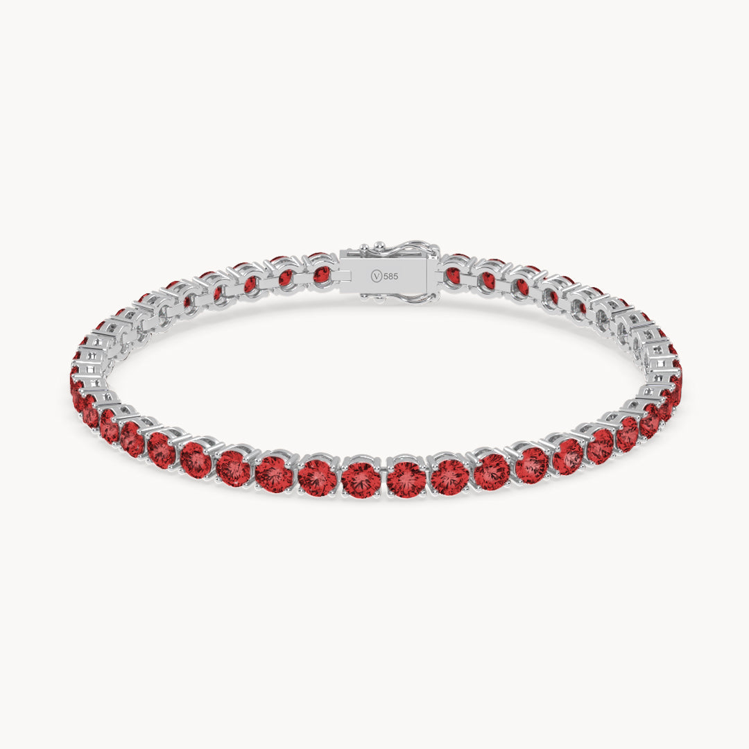 Velvet Tennis Bracelet