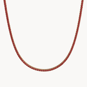 Velvet Tennis necklace