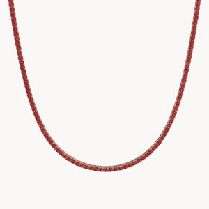 Velvet Tennis necklace
