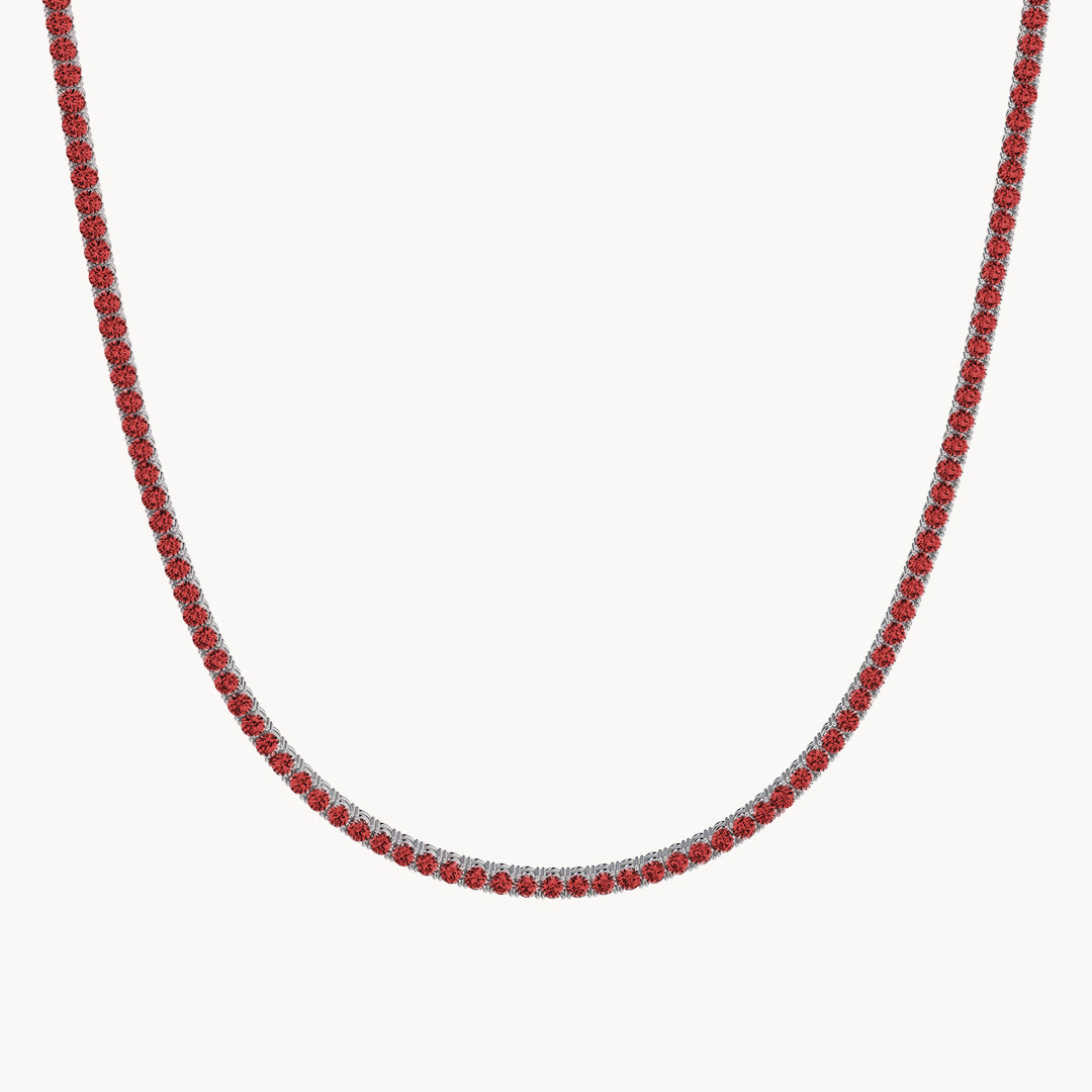 Velvet Tennis Necklace