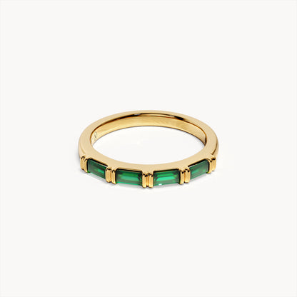 Zoe Emerald Ring