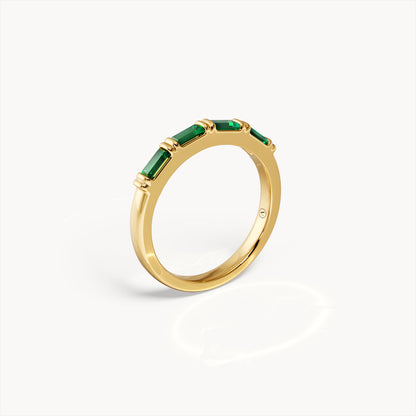 Zoe Emerald Ring