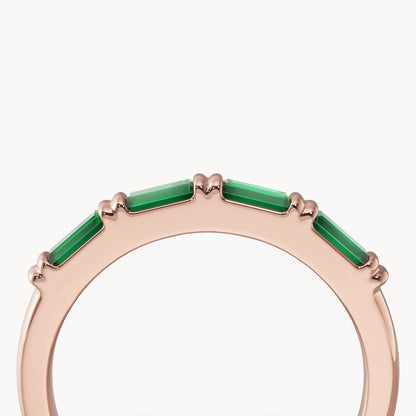 Zoe Emerald Ring