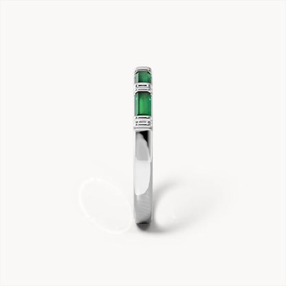 Zoe Emerald Ring