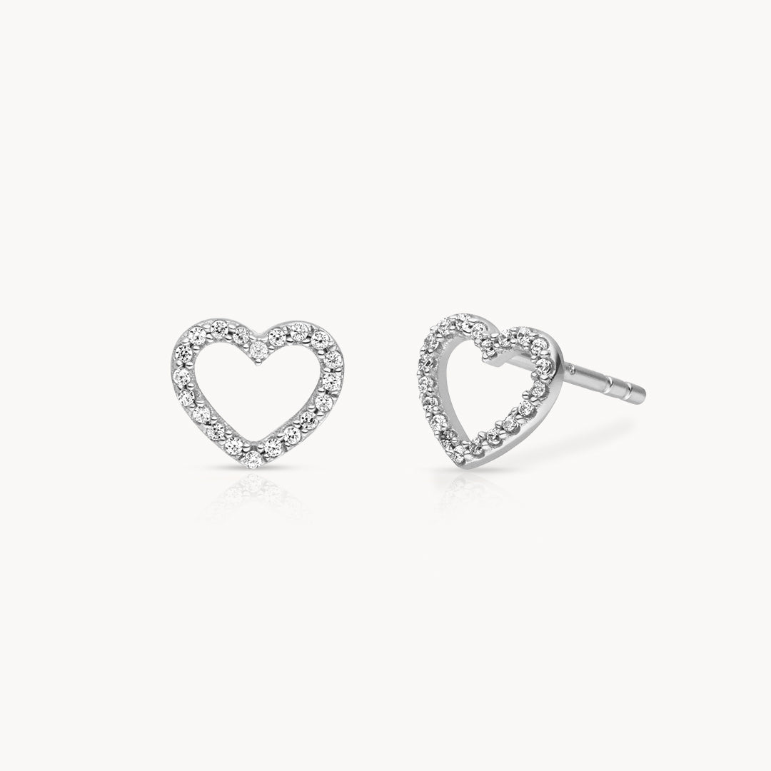 Heart Studs